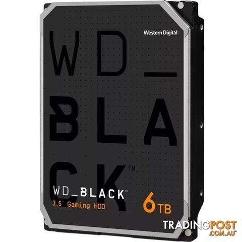 WD WD6004FZWX Black 6TB 3.5" SATA HDD - WD - 718037895086 - WD6004FZWX