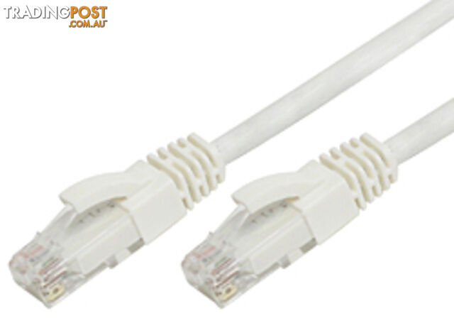 Comsol UTP-01-6B-WHT 1M RJ45 Cat 6 Patch Cable - White - Comsol - 9332902009821 - UTP-01-6B-WHT