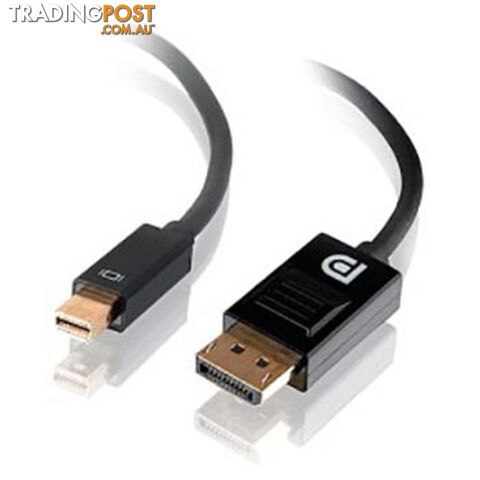 Alogic 2m Mini Display Port To Display Port Cable Male to Male MDP-DP-02-MM -...