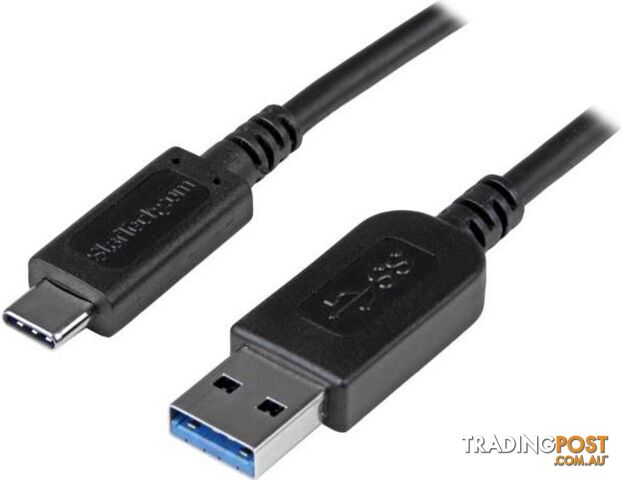 StarTech USB31AC1M 1m (3ft) USB 3.1 USB-C to USB-A Cable - StarTech - 065030860758 - USB31AC1M