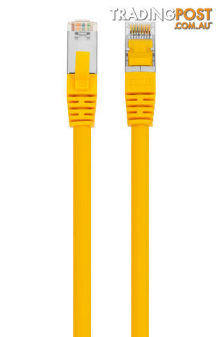 Comsol SSTP-01-C8-YEL 1 Metre 40GbE Cat 8 S/FTP Shielded Patch Cable LSZH -...