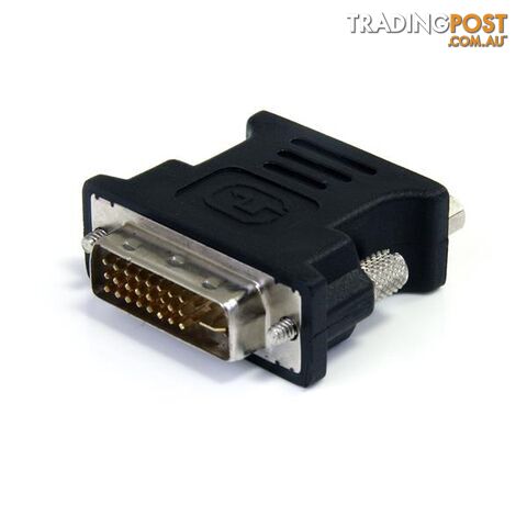 StarTech DVIVGAMFBK DVI to VGA Cable Adapter - Black - M/F - StarTech - 065030841573 - DVIVGAMFBK