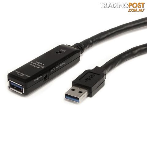 StarTech USB3AAEXT10M 10m USB 3 Active Ext Cable - M/F - StarTech - 065030846318 - USB3AAEXT10M