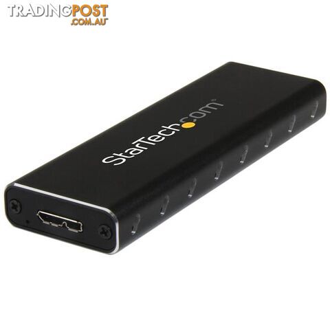 Startech SM2NGFFMBU33 External USB 3.0 SATA M.2 SSD Enclosure - StarTech - 065030859684 - SM2NGFFMBU33