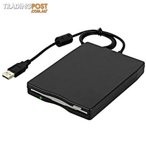 External 3.5 Inch USB Floppy Drive 3.5 Inch 1.44mb USB Floppy Drive Silver/Black - Generic - 3.5 Inch USB Floppy Drive