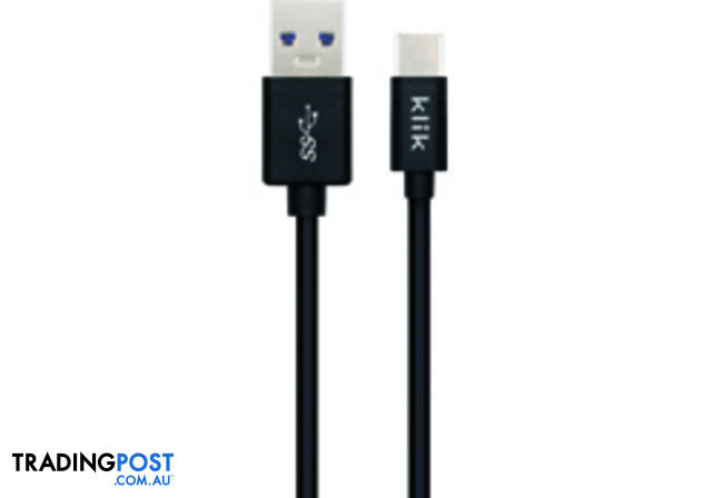 Comsol KAC12BK 1.2M USB Type-A to USB-Type-C USB 3.0 Cable - Comsol -...