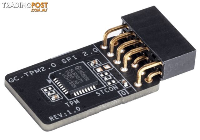 Gigabyte GC-TPM2-SPI-2-1-CARD TPM 2.0 Module with SPI interface (Intel 500 / 400 series) - Gigabyte - GC-TPM2-SPI-2-1-CARD