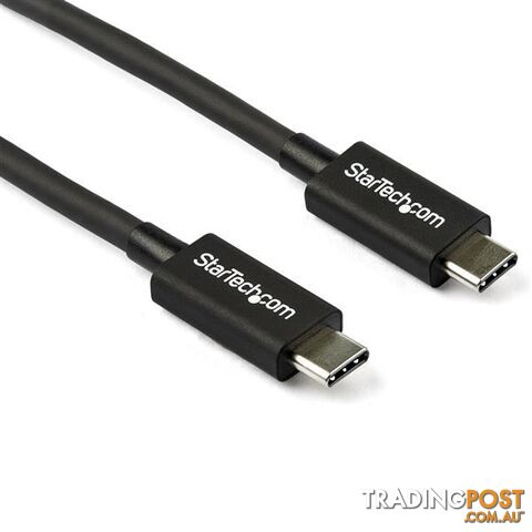 Startech TBLT34MM80CM Cable Thunderbolt 3 0.8 m 40Gbps - StarTech - 065030880718 - TBLT34MM80CM
