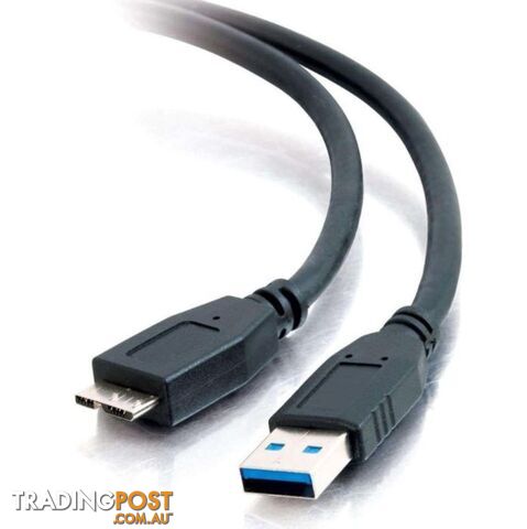 Alogic USB3-01-MCAB 1m USB 3.0 Type A to Type B Micro Cable-Male to Male - Alogic - 9350784010773 - USB3-01-MCAB