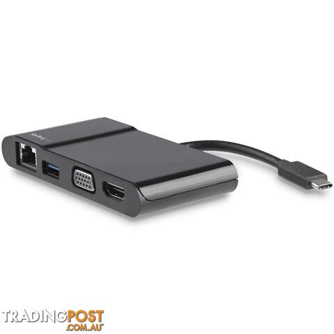 StarTech DKT30CHV USB-C Multifunction Adapter 4K HDMI VGA GbE - StarTech - 065030864695 - DKT30CHV