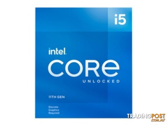 Intel BX8070811400F Core i5-11400F 2.6 GHz LGA 1200 Processor - Intel - 5032037215534 - BX8070811400F