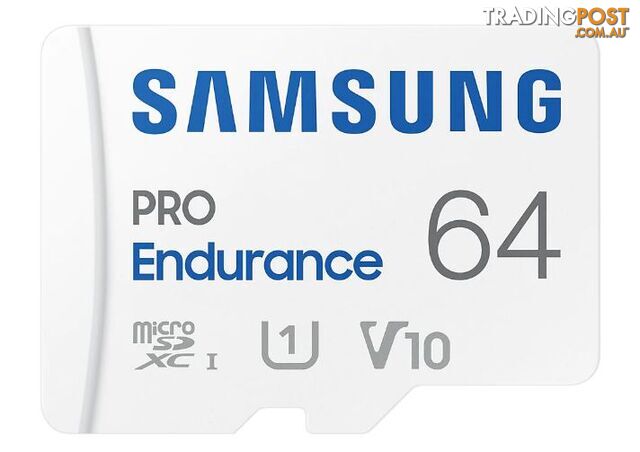 Samsung MB-MJ64KA/APC PRO Endurance microSD Card 64GB - Samsung - 8806092767164 - MB-MJ64KA/APC