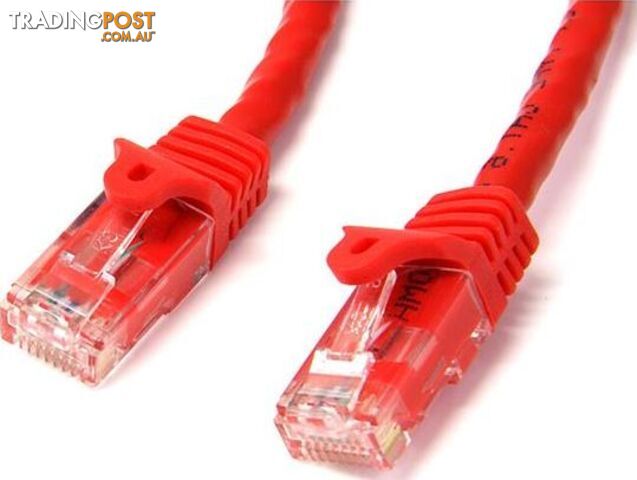 StarTech N6PATC2MRD 2m Red Snagless UTP Cat6 Patch Cable - StarTech -...