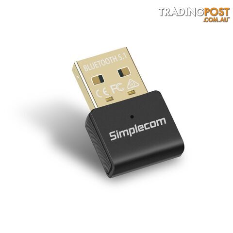 Simplecom NB510 USB Bluetooth 5.1 Adapter Wireless Dougle - Simplecom - 9350414002833 - NB510