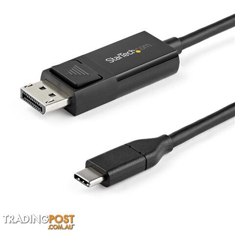 Startech CDP2DP1MBD Cable USB C to DP 1.2 1 m 4K 60 - StarTech - 065030886796 - CDP2DP1MBD