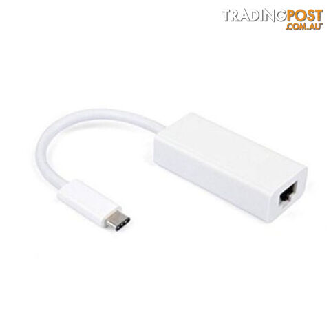 Astrotek AT-CMRJ45-MF Thunderbolt USB 3.1 Type C (USB-C) to RJ45 Gigabit Ethernet LAN Network Adapter - Astrotek - 9320422518527 - AT-CMRJ45-MF