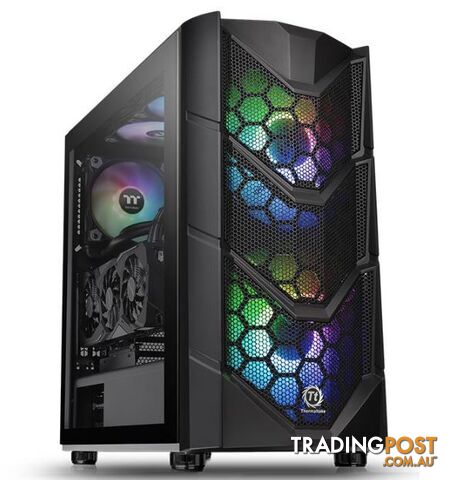 Thermaltake CA-1N7-00M1WN-00 Commander C36 TG ARGB ATX Mid Tower Case - Thermaltake - 841163070567 - CA-1N7-00M1WN-00