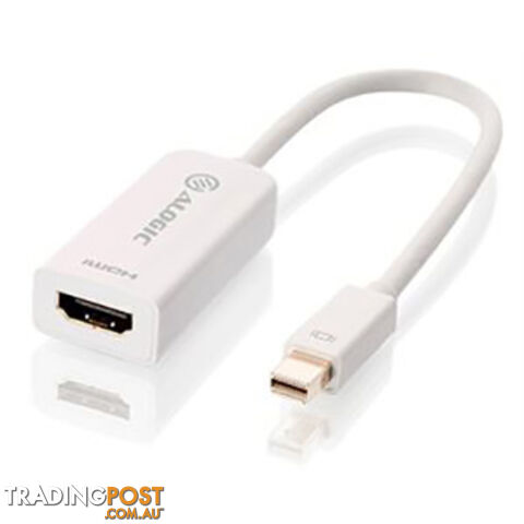 Alogic MDP-HDMI-AIC 15cm Mini Display Port Male to HDMI Female Adaptor - Alogic - 9319866027702 - MDP-HDMI-AIC