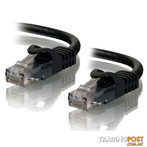 Alogic C6-0.5-black 0.5m CAT6 Network Cable - Black - Alogic - 9319866027177 - C6-0.5-black