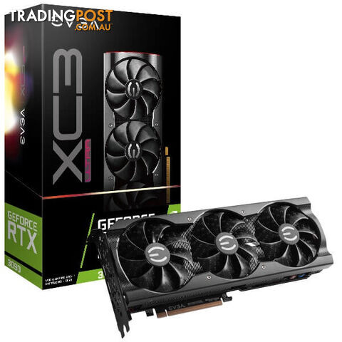 EVGA GeForce RTX 3090 XC3 ULTRA GAMING, 24G-P5-3975-KR, 24GB GDDR6X, iCX3 Cooling, ARGB LED, Metal Backplate, HDMI, DPx3 - EVGA - 843368067151 - 24G-P5-3975-KR