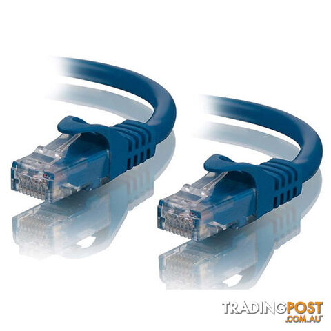 Alogic 0.3m Blue Cat6 Network Cable C6-0.3-Blue - Alogic - 9319866000217 - C6-0.3-Blue