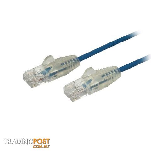 Startech N6PAT150CMBLS Cable Blue Slim CAT6 Patch Cord 1.5m - StarTech -...