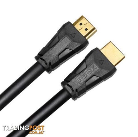 Cruxtec HC14-10-BK HDMI 1.4 with Ethernet Male to Male Cable 10m Black PVC Coat...