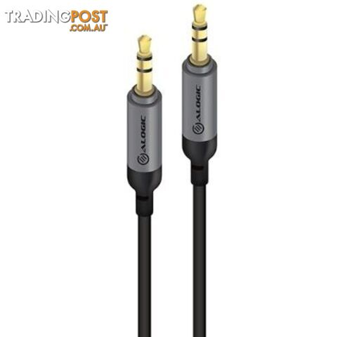 Alogic ACM2RBK 2m Ultra 3.5mm (Male) to 3.5mm (Male) Audio Cable - Alogic - 9350784016379 - ACM2RBK - photo 2 of 2
