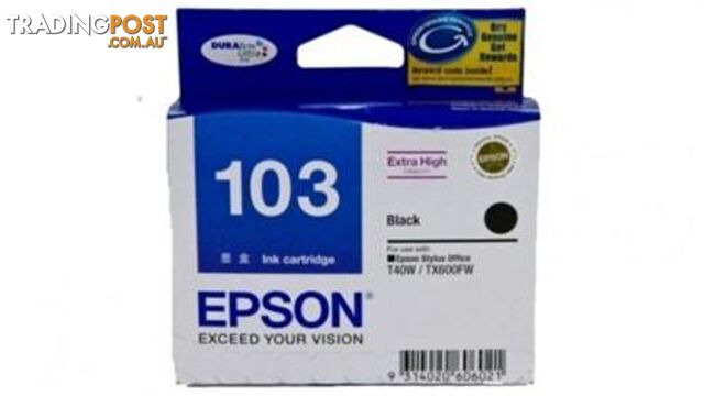 Epson T103192 Extra High Capacity Black Ink C13T103192 - Epson - 9314020606021 - C13T103192