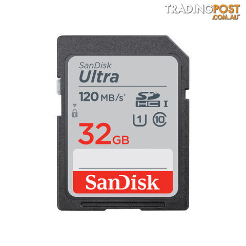 Sandisk SDSDUN4-032G-GN6IN 32GB Ultra SDHC SDXC UHS-I Memory Card - Sandisk - 0619659183813 - SDSDUN4-032G-GN6IN