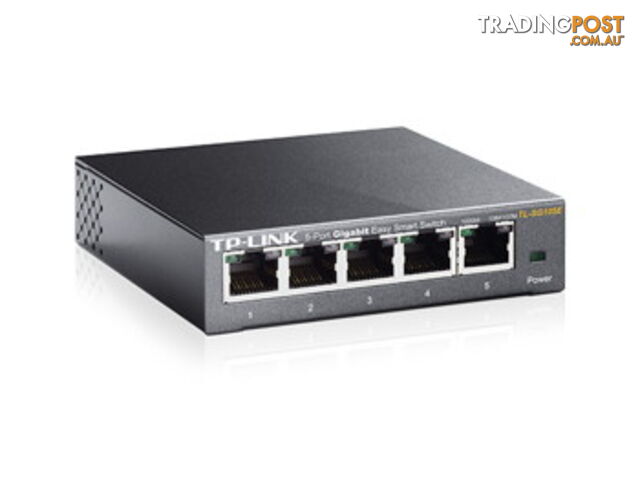 TP-Link TL-SG105E 5-Port Gigabit Easy Smart Switch - TP-Link - 6935364022037 - TL-SG105E
