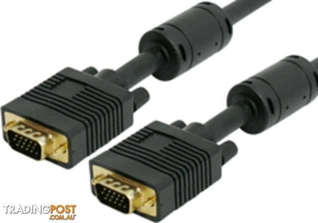 Comsol H15MM-15-H 15M VGA Monitor Cable 15 Pin Male to 15 Pin Male - Comsol - 9332902007698 - H15MM-15-H