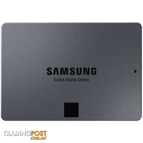 Samsung MZ-77Q1T0BW 870 QVO 1TB 2.5" SATA SSD 560R/530W MB/s 3YR WTY - Samsung - 8801643443757 - MZ-77Q1T0BW