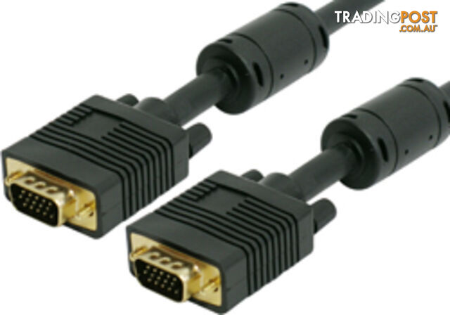 Comsol H15MM-10-H 10M VGA Monitor Cable 15 Pin Male to 15 Pin Male - Comsol - 9332902005922 - H15MM-10-H