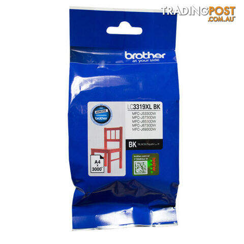 Brother LC-3319XLBK LC-3319XL Black Ink 3K - Brother - 4977766767255 - LC-3319XLBK