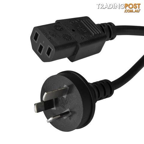 StarTech PXTA1012M 2M Power Supply Cord AS/NZS 3112 To C13 - StarTech -...