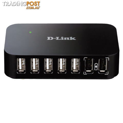 D-Link DUB-H7 High Speed USB2.0 7 Port Powered Hub - DUB-H7 - D-Link - 790069252396 - DUB-H7