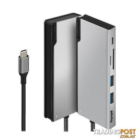 Alogic ULDUNI-SGR USB-C Ultra Dock UNI with Power Delivery Space Grey - Alogic - 9350784016393 - ULDUNI-SGR
