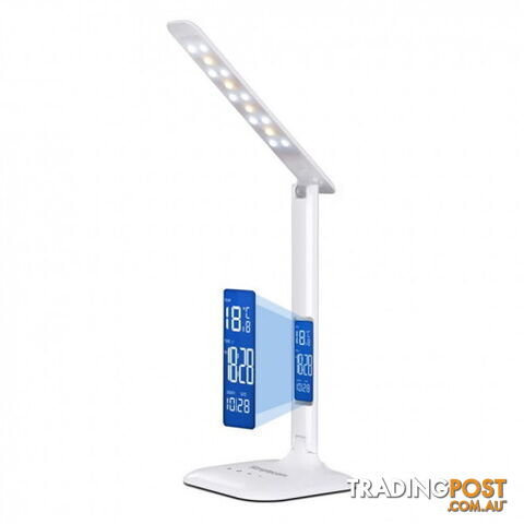 Simplecom EL808 LED Desk Lamp with Clock - Simplecom - 9350414000532 - EL808