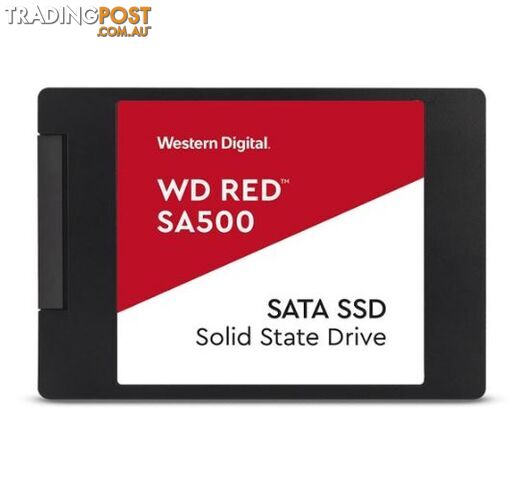 WD WDS500G1R0A Red 500GB 2.5" SA500 NAS SATA SSD - WD - 718037872346 - WDS500G1R0A