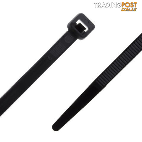 Alogic NC4348BLK Ty-It Nylon Cable Tie Black (UV Rated) 430mm X 4.8mm - (Bag of...