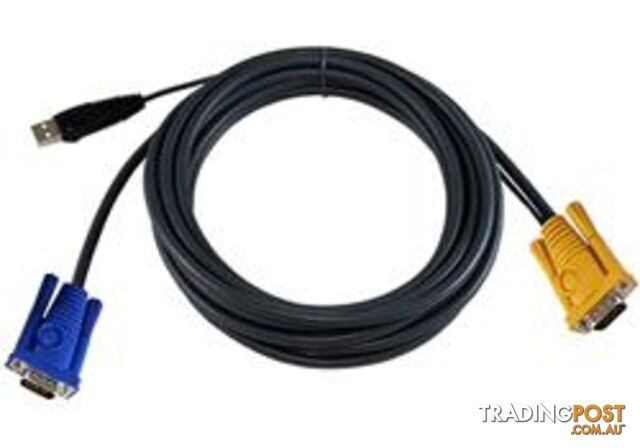 ServerLink SL-H15-03U 3M 3-in-1 KVM Cable USB & VGA - Comsol - 132431120300 - SL-H15-03U