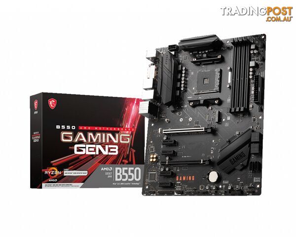 MSI B550 Gaming Gen3 AM4 ATX Motherboard - MSI - 4719072970321 - B550 GAMING GEN3