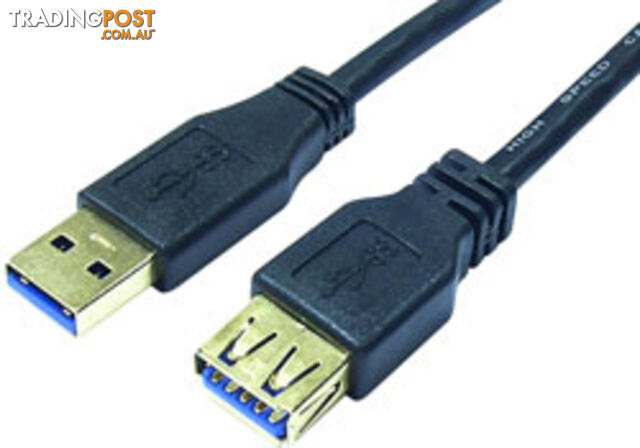Comsol USB3-AA-01 1M USB 3.0 SuperSpeed Extension Cable (A)Male - (A)Female -...