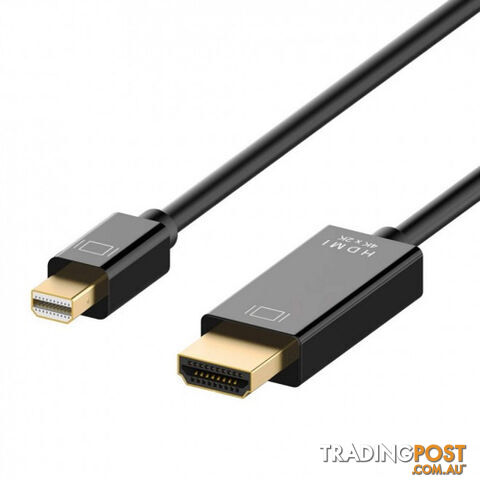 Simplecom DA202 4K Mini DisplayPort to HDMI Calbe 2160P Ultra HD 1.8m -...