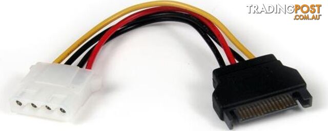 StarTech LP4SATAFM6IN 6in SATA to LP4 Power Cable Adapter F/M - StarTech -...