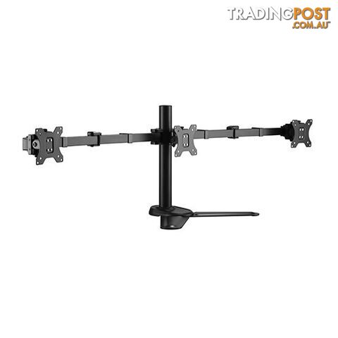 Brateck LDT33-T036 Triple Monitors Affordable Steel Articulating Monitor Stand Fit Most 17'-32' - Brateck - 6956745162562 - LDT33-T036