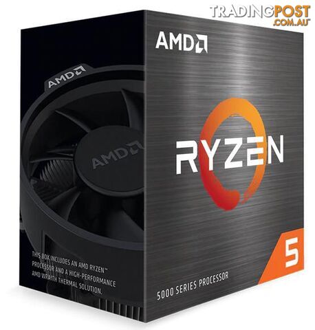 AMD 100-100000927BOX Ryzen 5 5600 AM4 3.5Ghz CPU Processor with Wraith Stealth Cooler - AMD - 730143314190 - 100-100000927BOX