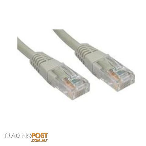 AKY CB-CAT6A-0.5GRY Cat6A Gigabit Network Patch Lead Cable 0.5M Grey - AKY - 0707959754731 - CB-CAT6A-0.5GRY