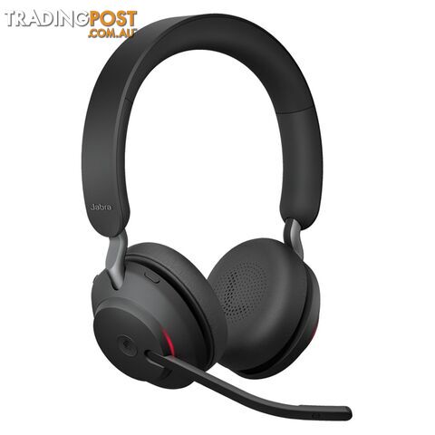 Jabra 26599-999-899 Evolve2 65, Link380c MS Stereo Black - Jabra - 5706991022841 - 26599-999-899